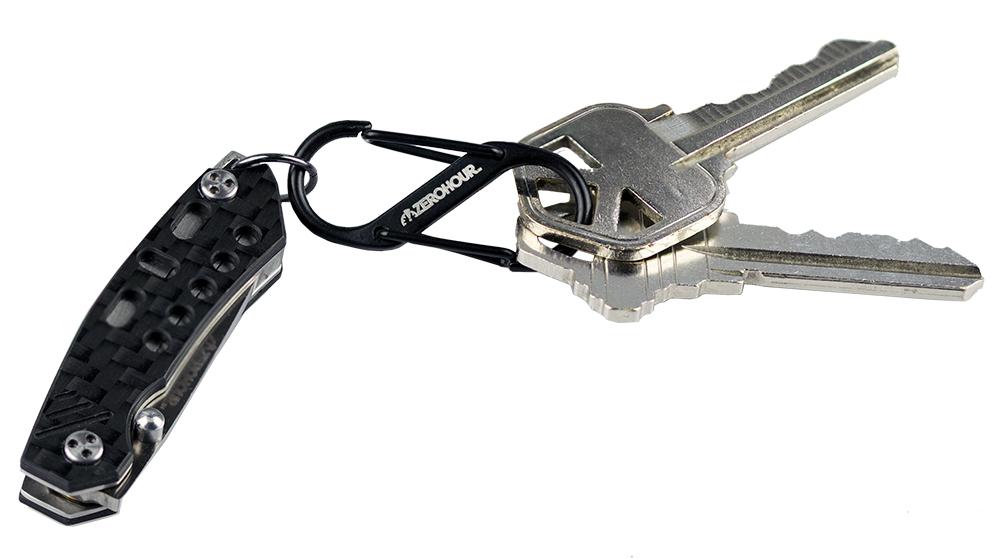 ZerohourEDC Mini S-Carabiner Keychain 10-Pack